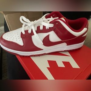 Men’s Nike Dunk Gym Red.
